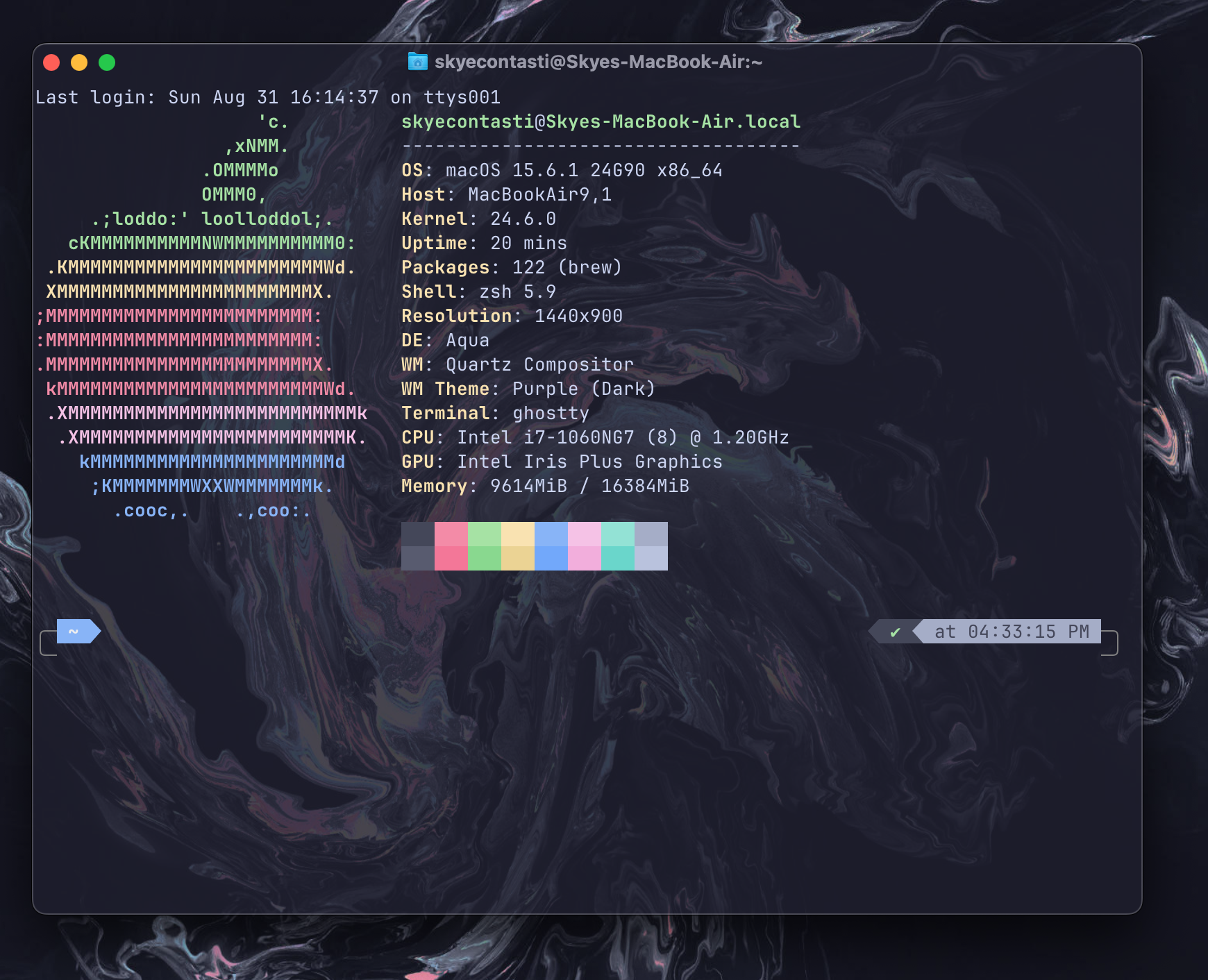 terminal setup